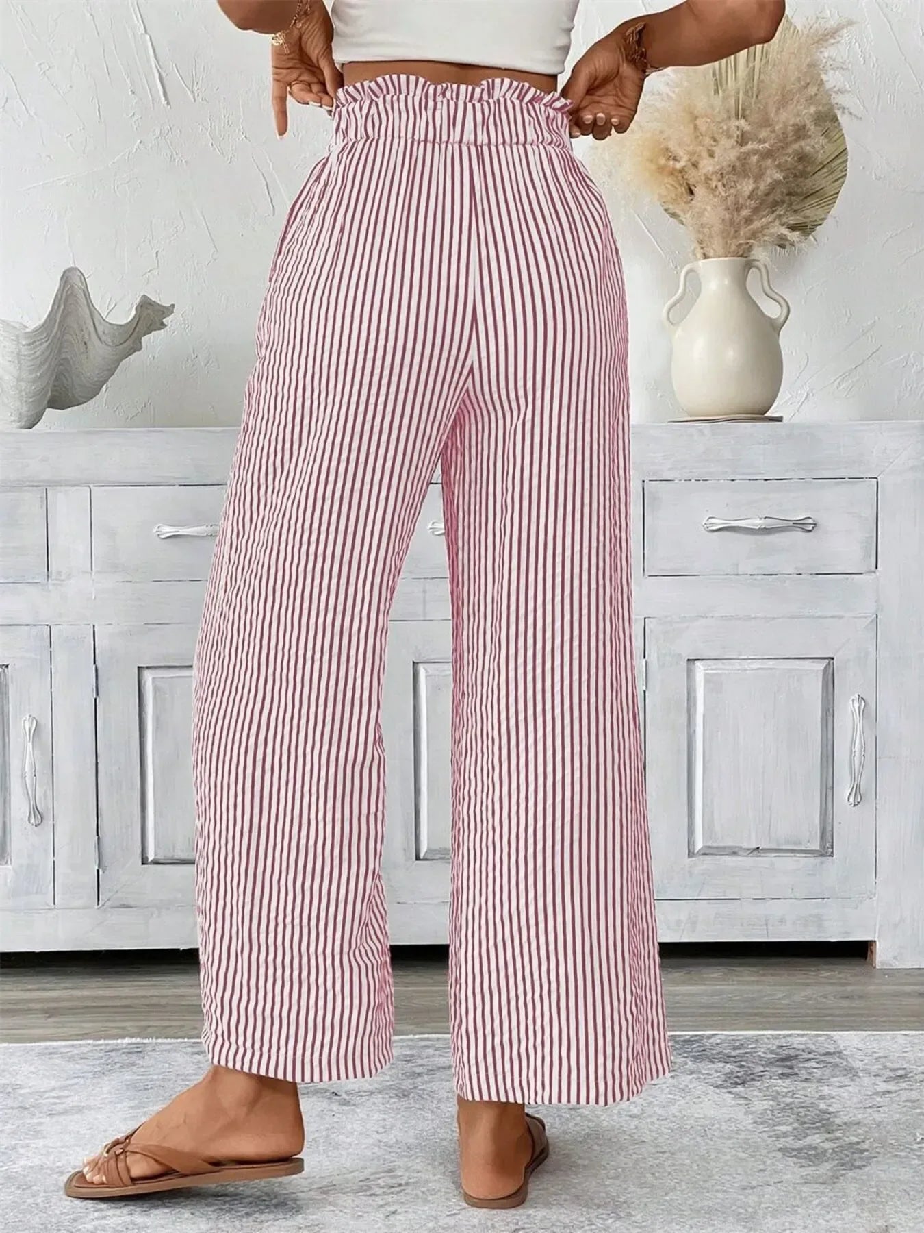 Plus Size Wide Leg Pants
