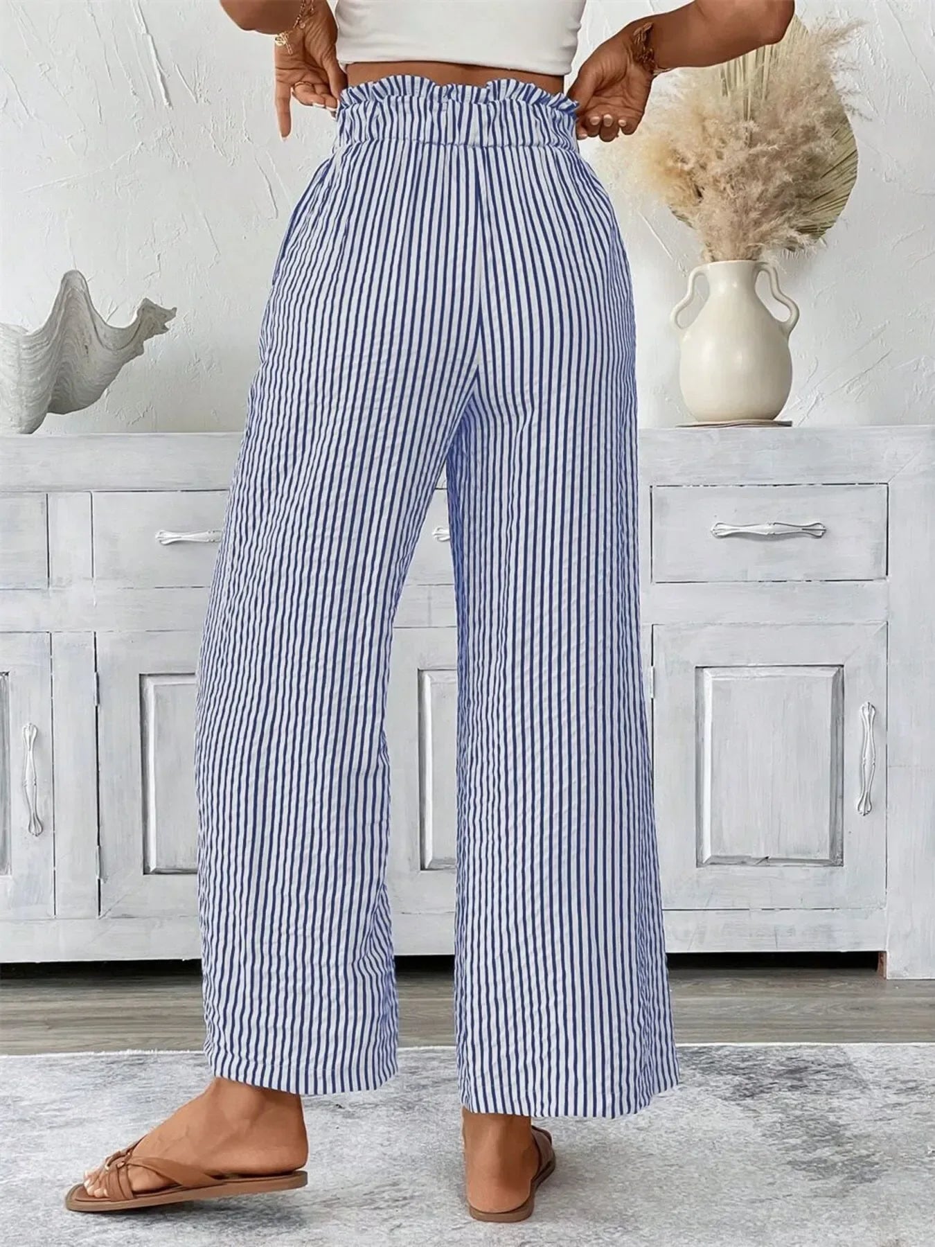 Plus Size Wide Leg Pants