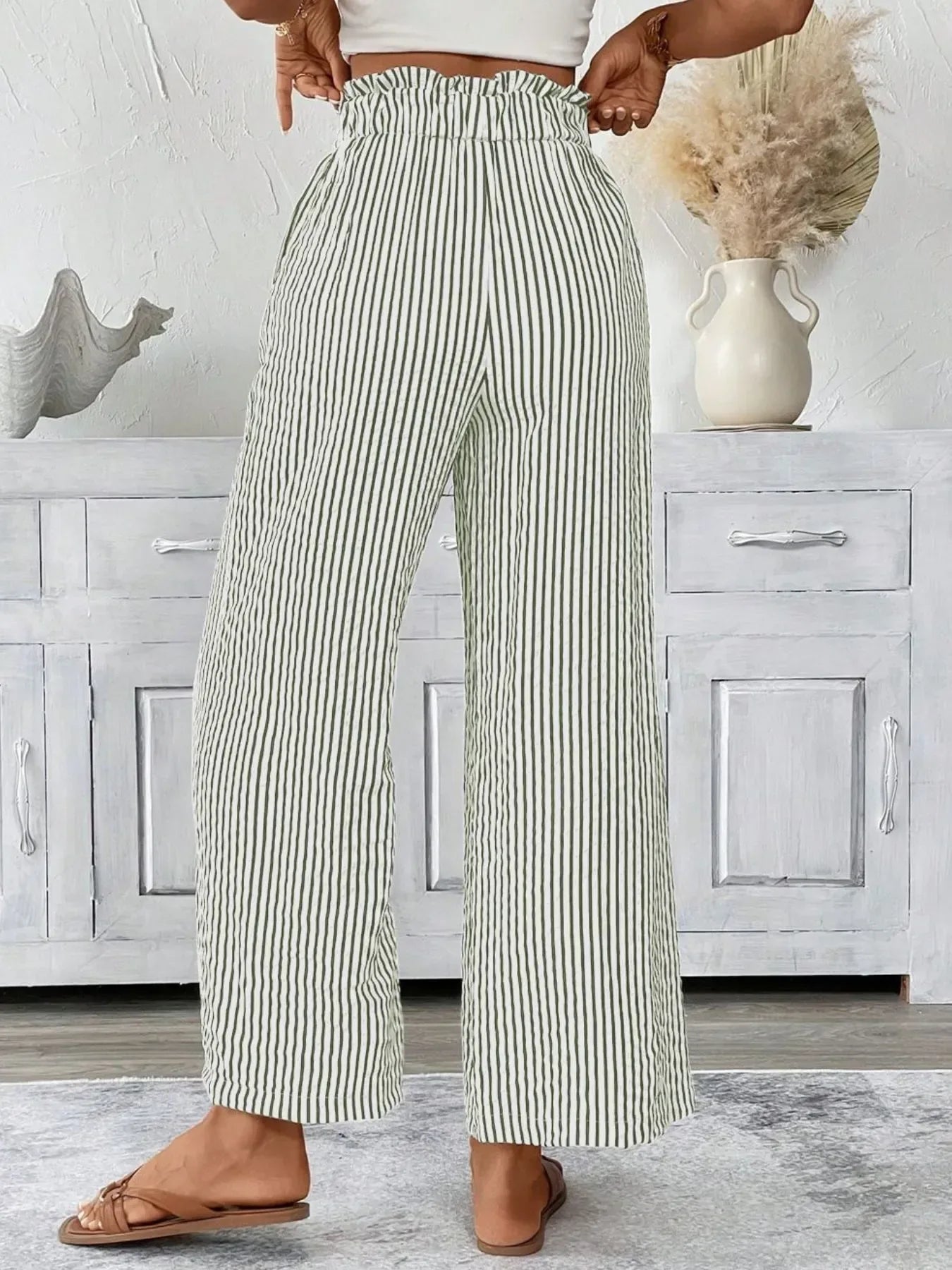 Plus Size Wide Leg Pants