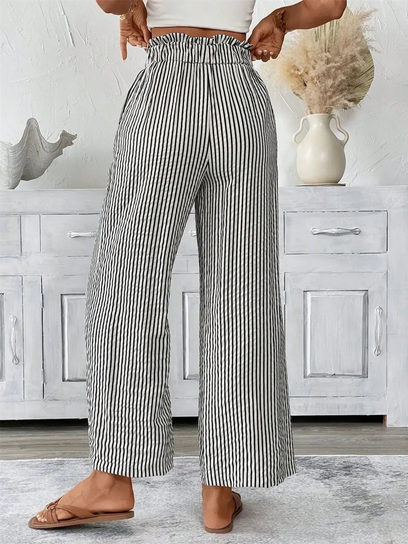 Plus Size Wide Leg Pants