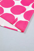Polka Dot Frill Tank Top