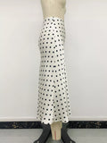 Polka Dot Midi Skirt