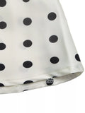 Polka Dot Midi Skirt
