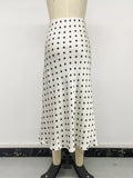 Polka Dot Midi Skirt