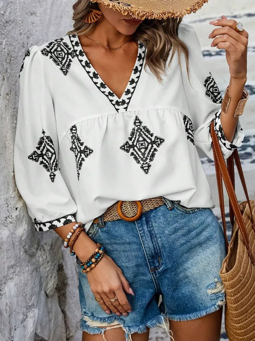 Printed Blouse for Women