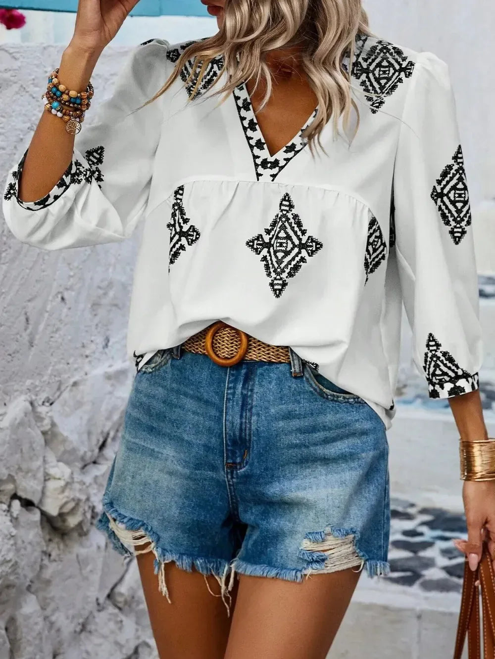 Printed Blouse for Women