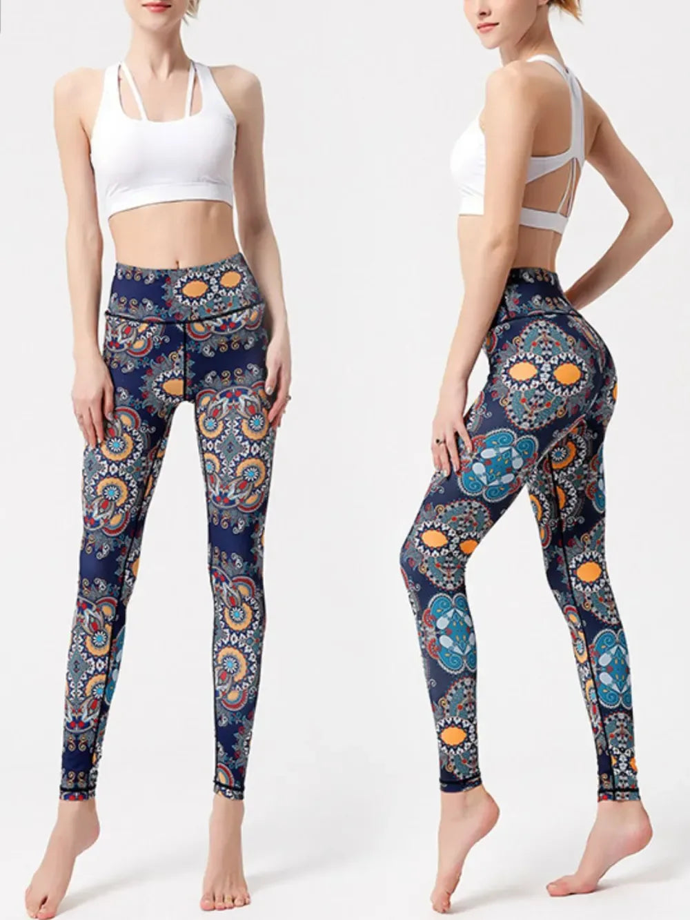 Printed High Waist Leggings
