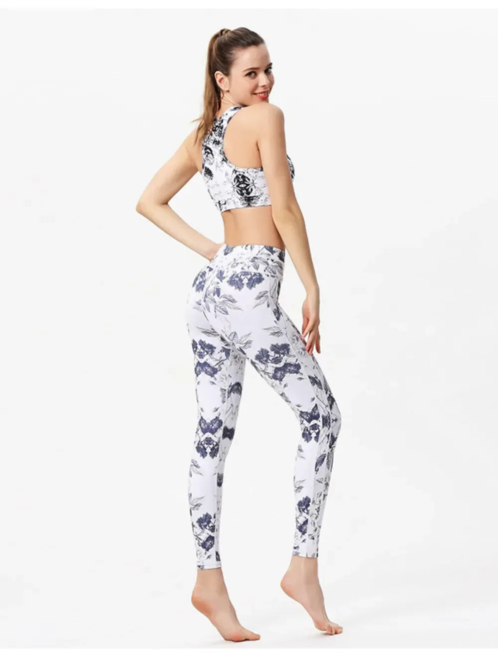 Printed High Waist Leggings