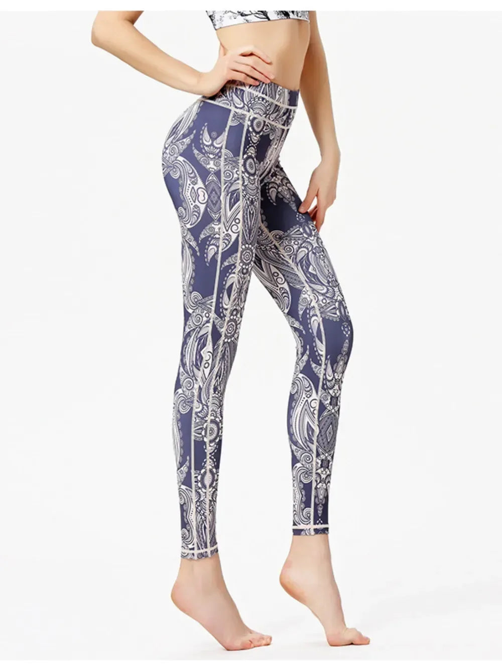 Printed High Waist Leggings