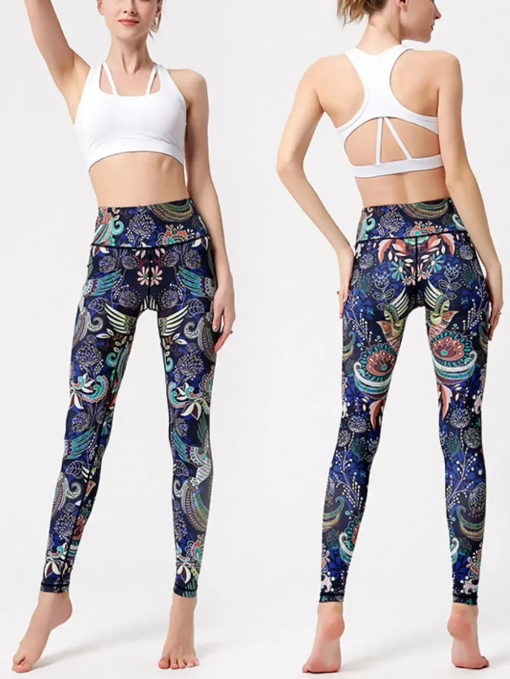 Printed High Waist Leggings