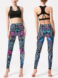 Printed High Waist Leggings