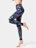 Printed High Waist Leggings