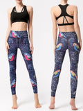 Printed High Waist Leggings