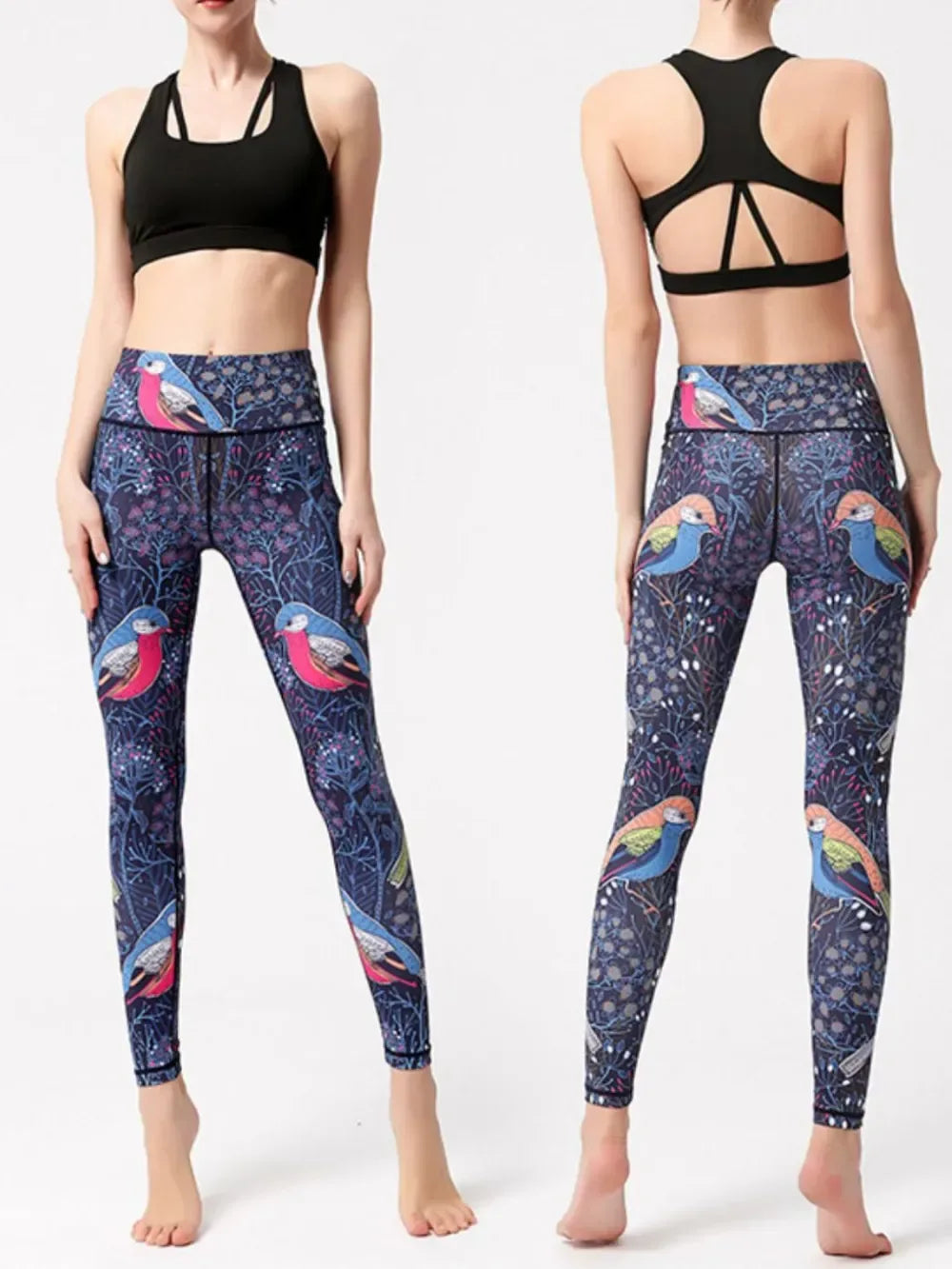 Printed High Waist Leggings