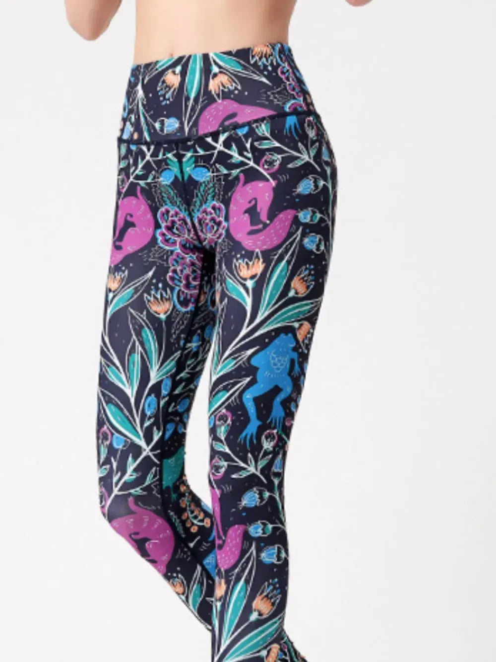 Printed High Waist Leggings
