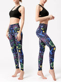 Printed High Waist Leggings
