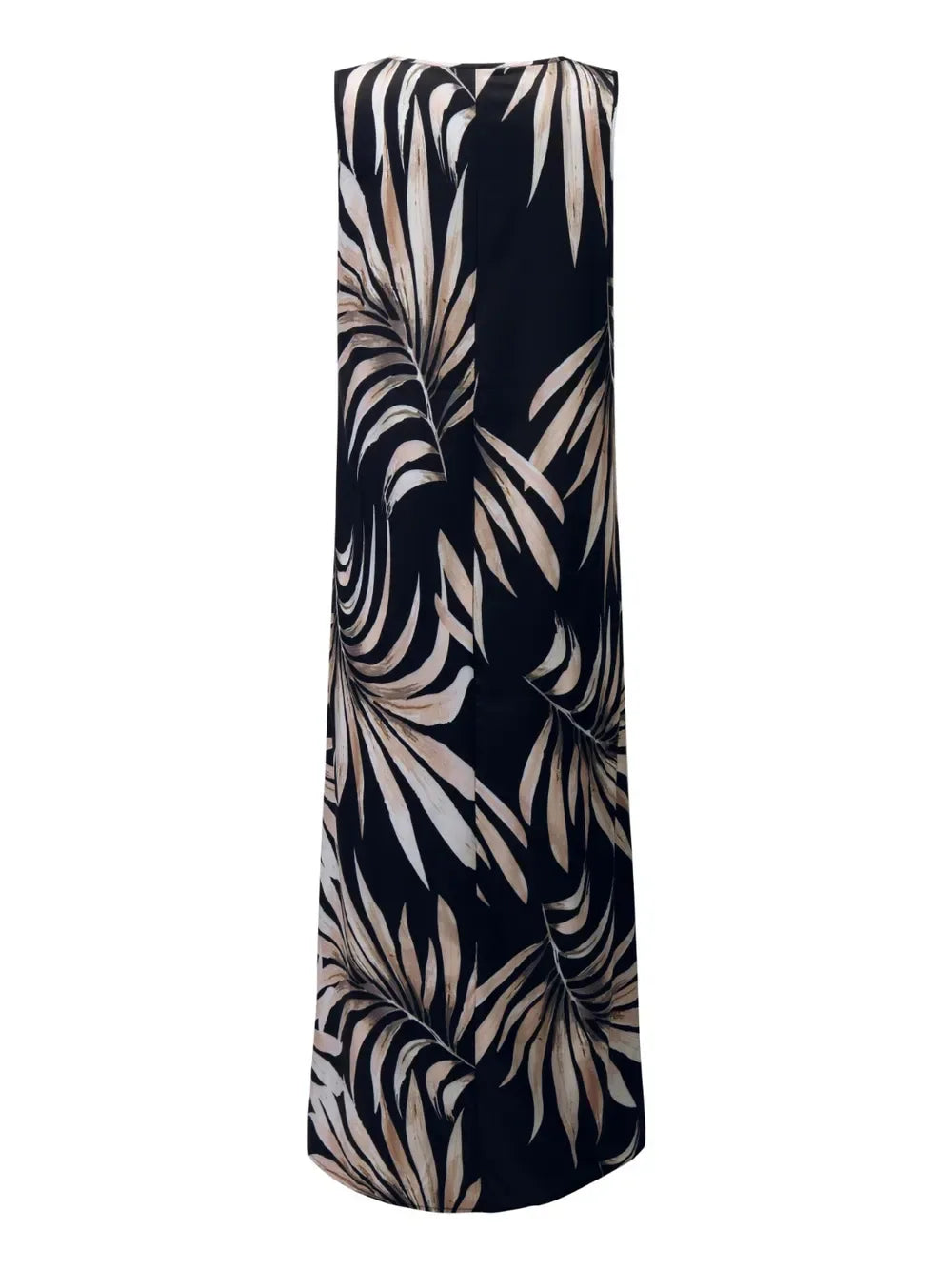 Printed Mini Tank Dress for Women Black / S