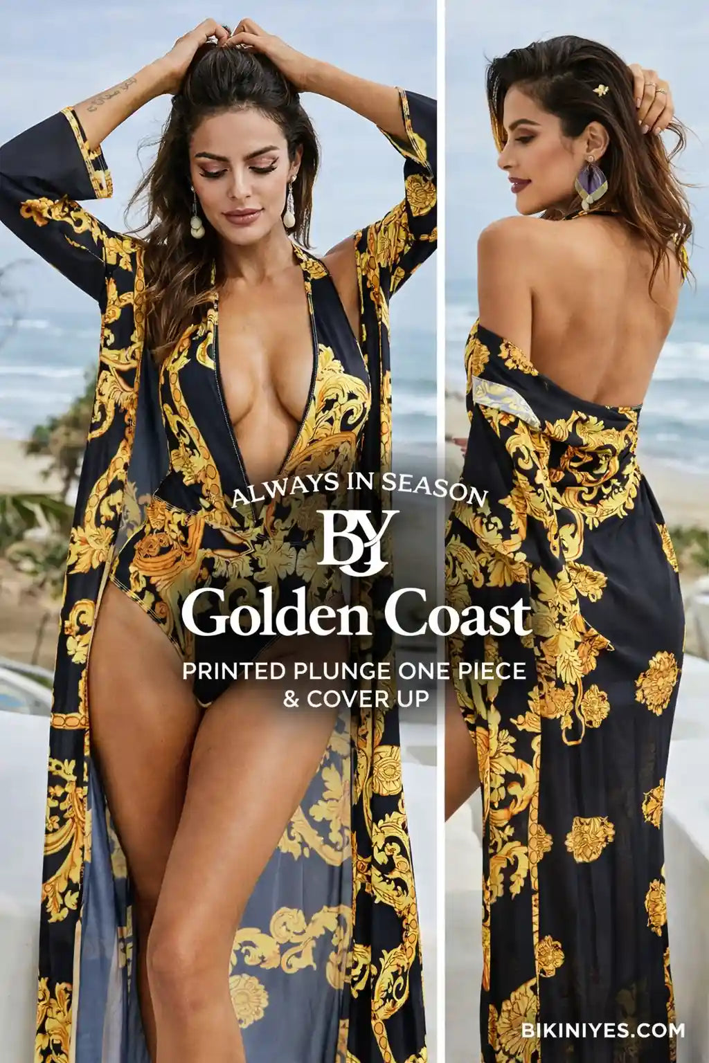 Plunge One-Piece Swim Set