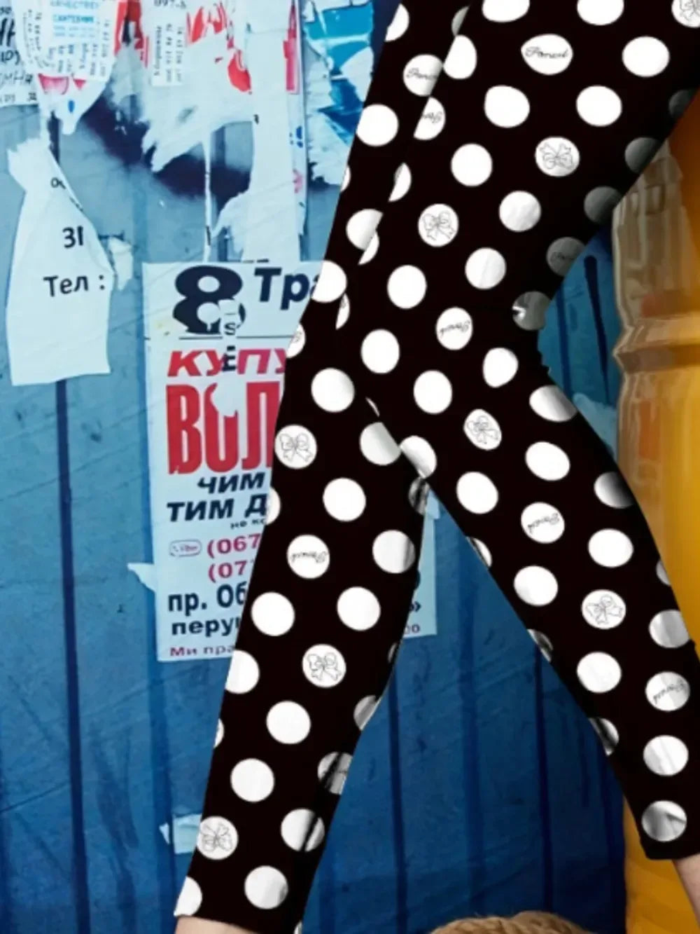 Printed Skinny Leggings