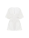 Relaxed Fit Half Sleeve Cover-Up Dress
