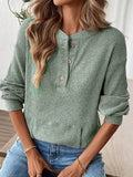 Ribbed Long Sleeve Top for Women
