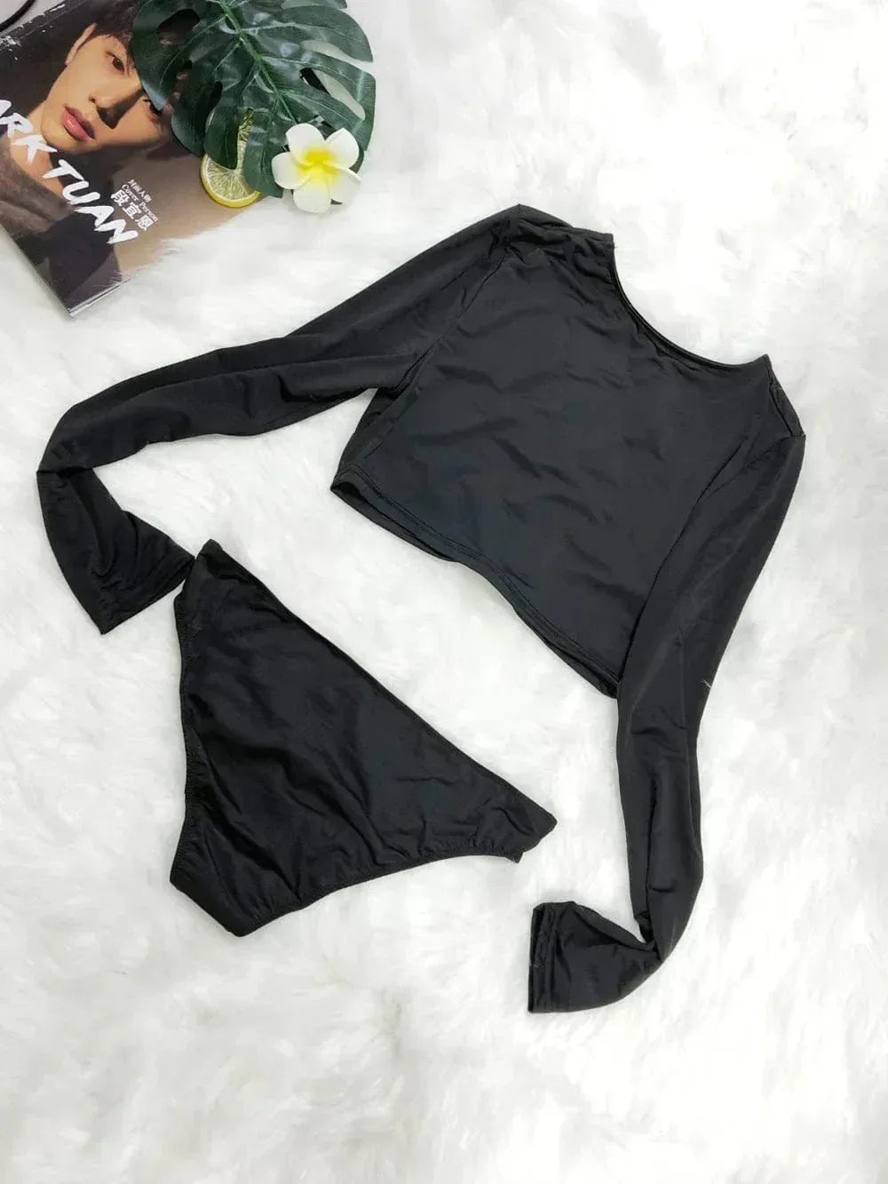 Long Sleeve Swim Set
