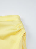 Off Shoulder Ruched Bodycon Mini Dress