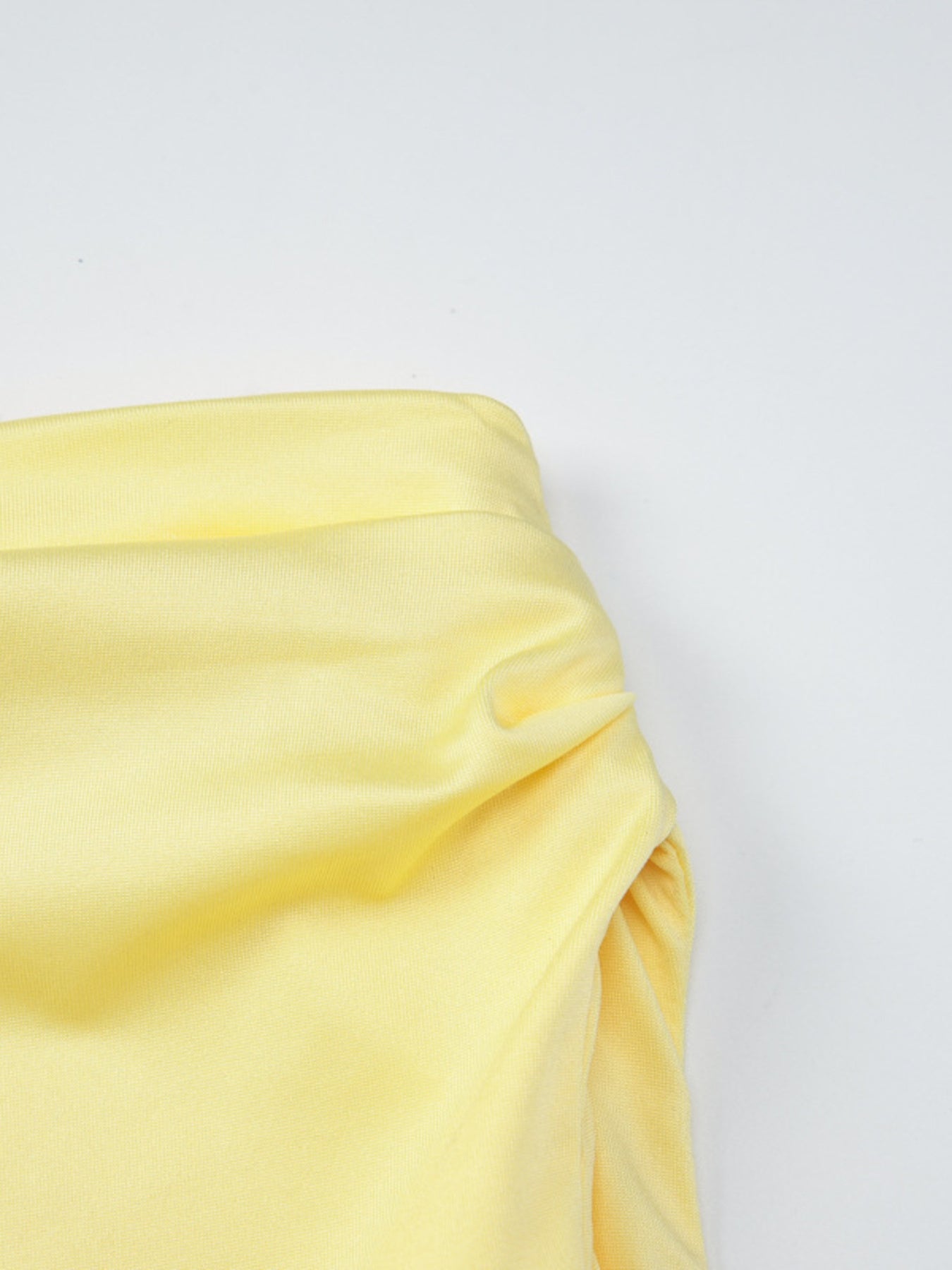 Off Shoulder Ruched Bodycon Mini Dress