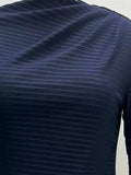 Ruched Striped Top