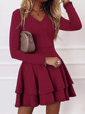 Ruffle Mini Dress
