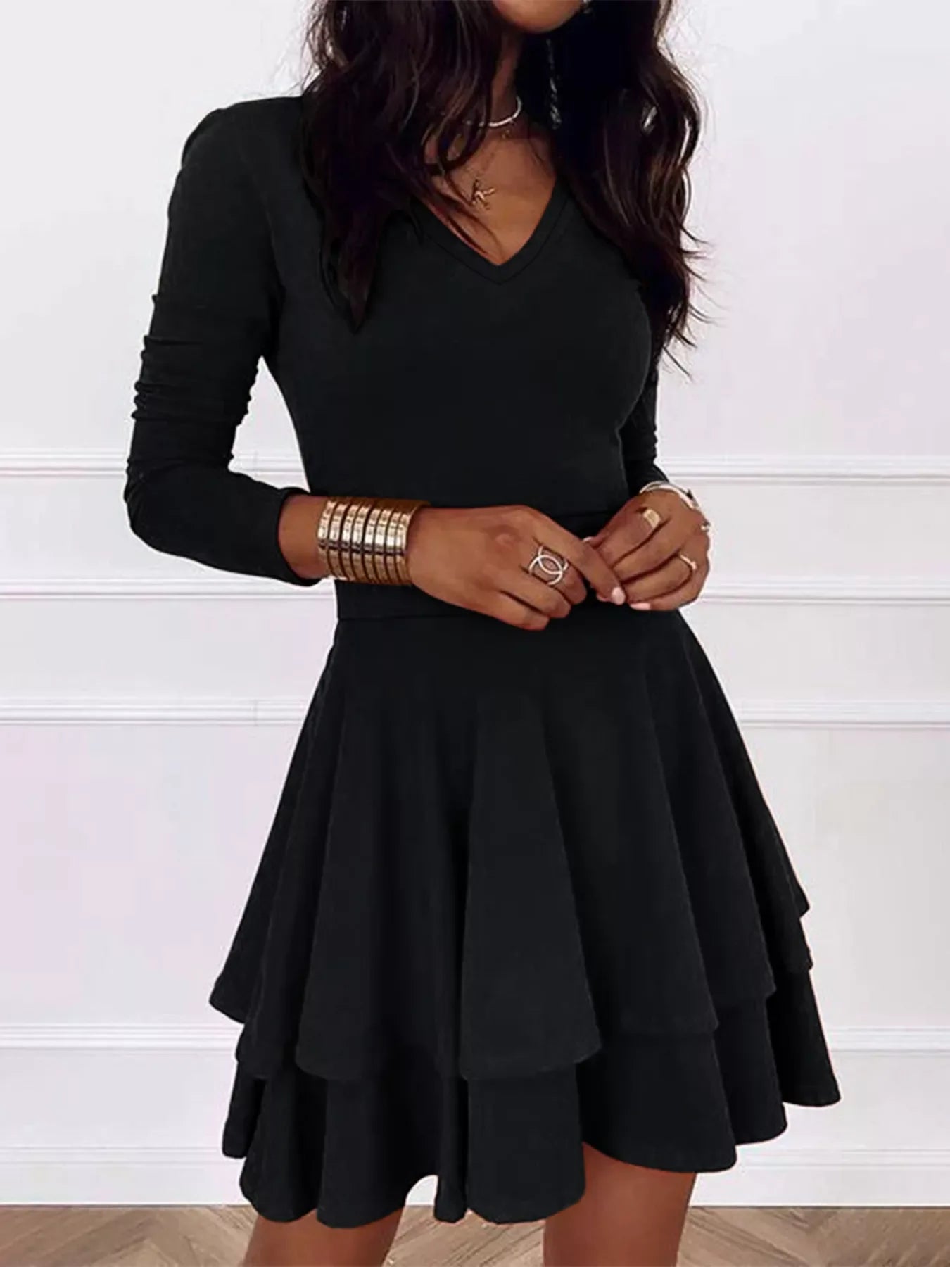 Ruffle Mini Dress