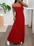 Scoop Neck Cami and Maxi Dress Set