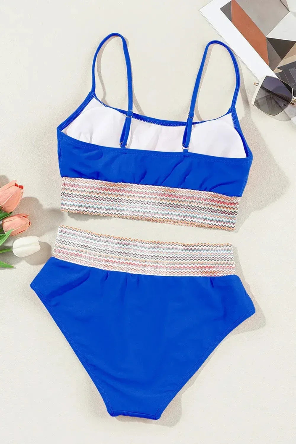 Scoop Neck Spaghetti Strap Bikini