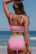 Scoop Neck Spaghetti Strap Bikini