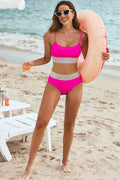 Spaghetti Strap Bikini Set