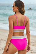 Spaghetti Strap Bikini Set