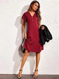 Short Sleeve Lounge Dress