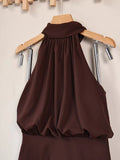 Sleeveless A-Line Mini Dress - product view 7