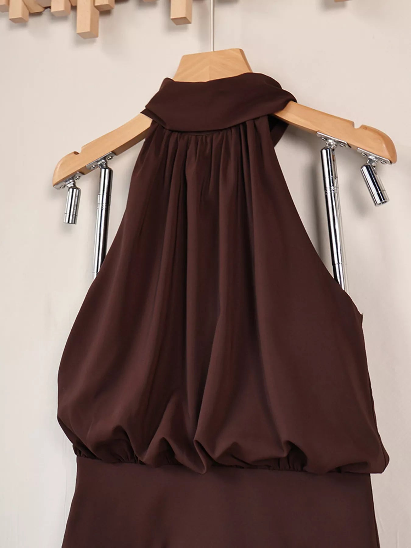 Sleeveless A-Line Mini Dress - product view 7