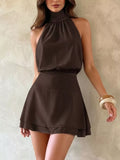 Sleeveless A-Line Mini Dress - product view 1