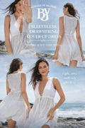 Sleeveless Cover Up Dress White / One Size