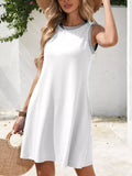 Sleeveless Flowy Mini Dress