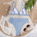 Ribbed Spaghetti Strap Bikini