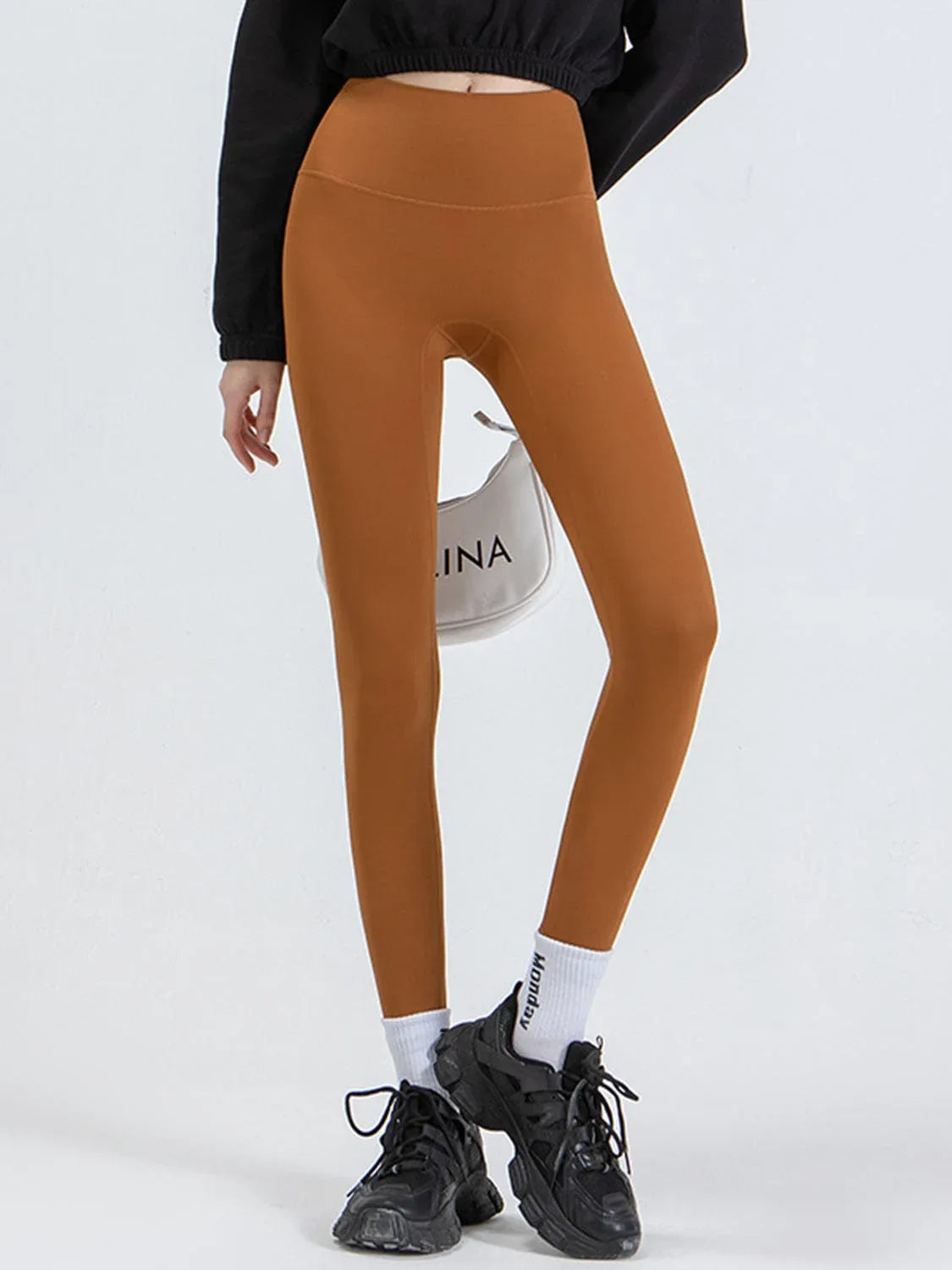 Sports Leggings for Women Caramel / S