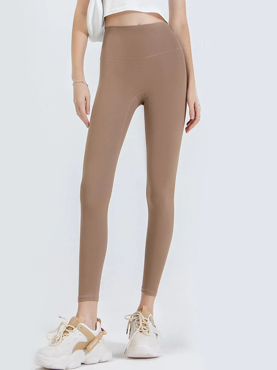 Sports Leggings for Women Khaki / S