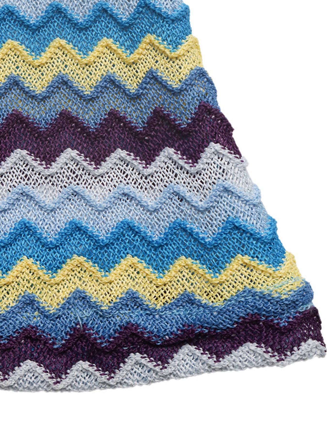 Striped Bodycon Knit Maxi Dress