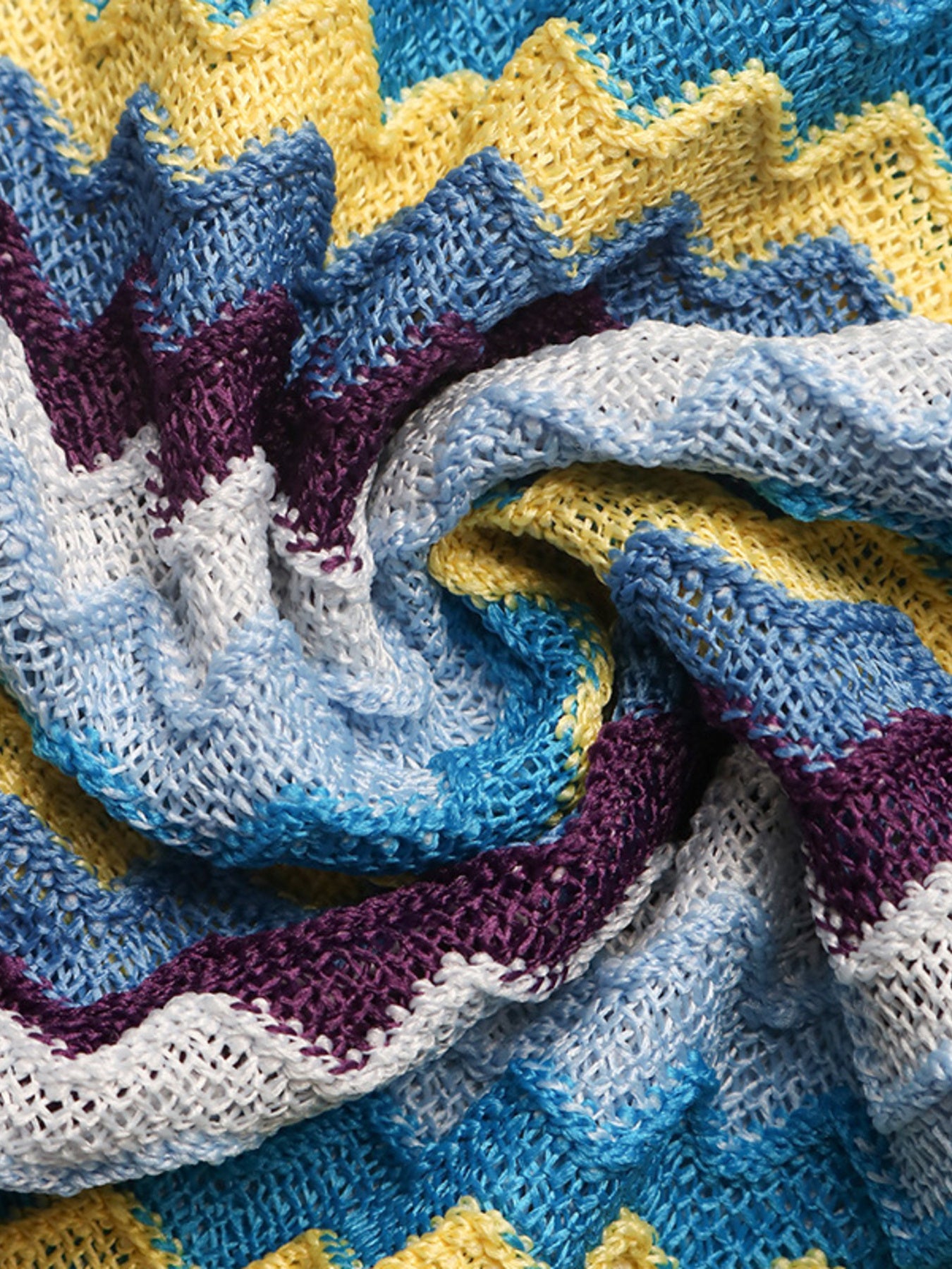 Striped Bodycon Knit Maxi Dress