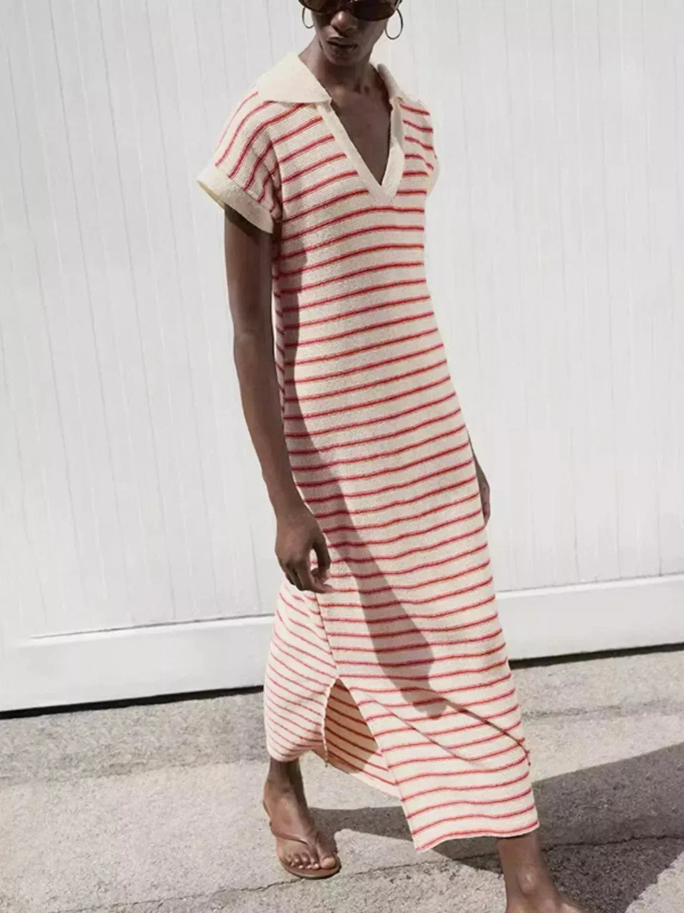 Striped Maxi Dress