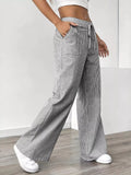 Casual Striped Pants
