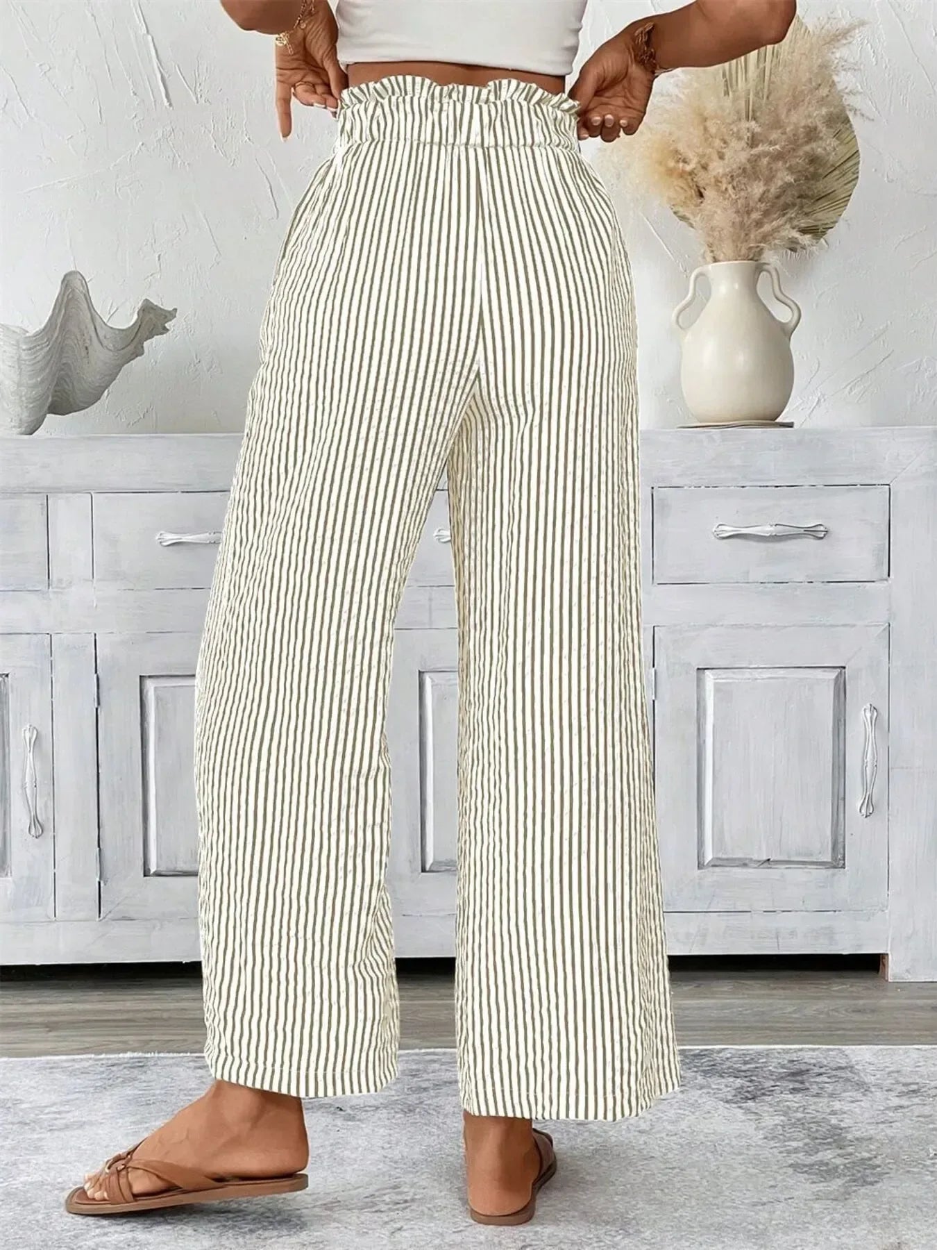 Plus Size Wide Leg Pants